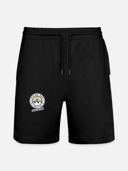 Hiking Dad - Stanley/Stella Trainer Unisex Organic Jogging Shorts - black