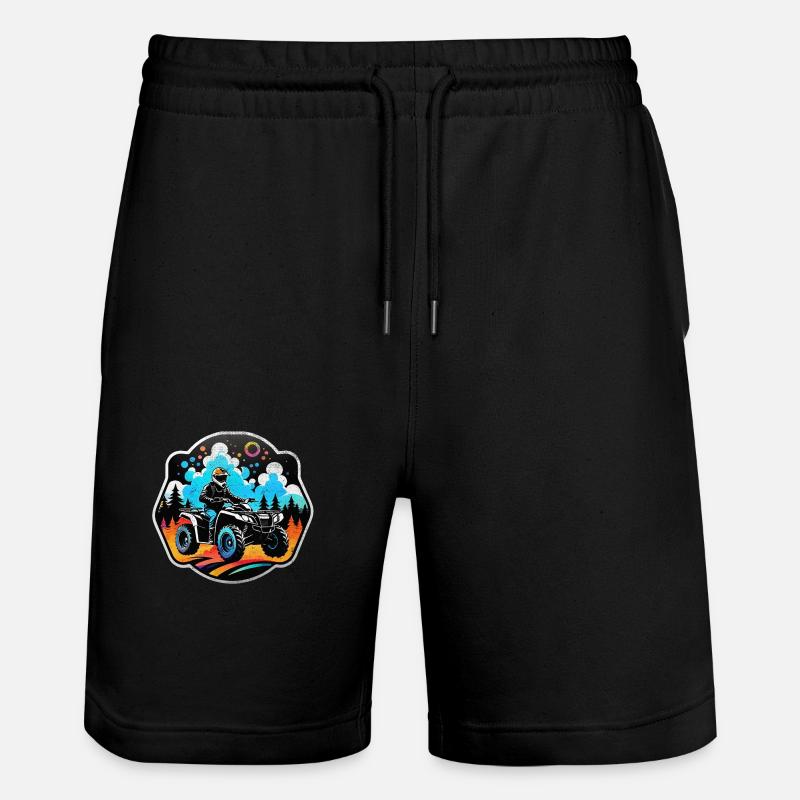 quad et tout terrain - Short de jogging bio TRAINER Stanley/Stella unisexe - noir