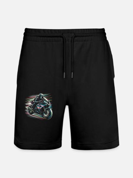Motard - Short de jogging bio TRAINER Stanley/Stella unisexe - noir