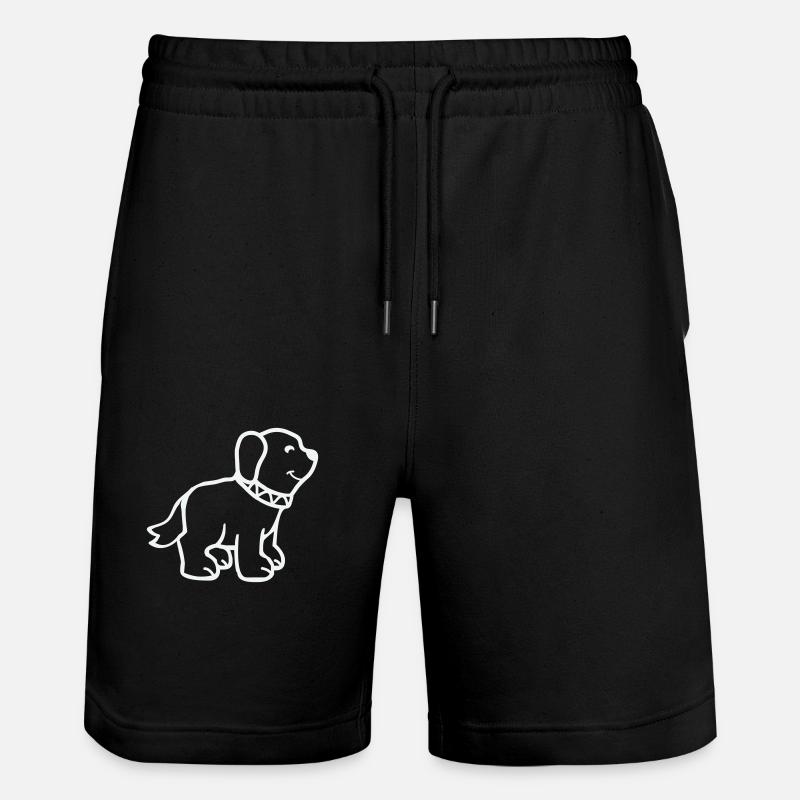 Chien - Short de jogging bio TRAINER Stanley/Stella unisexe - noir