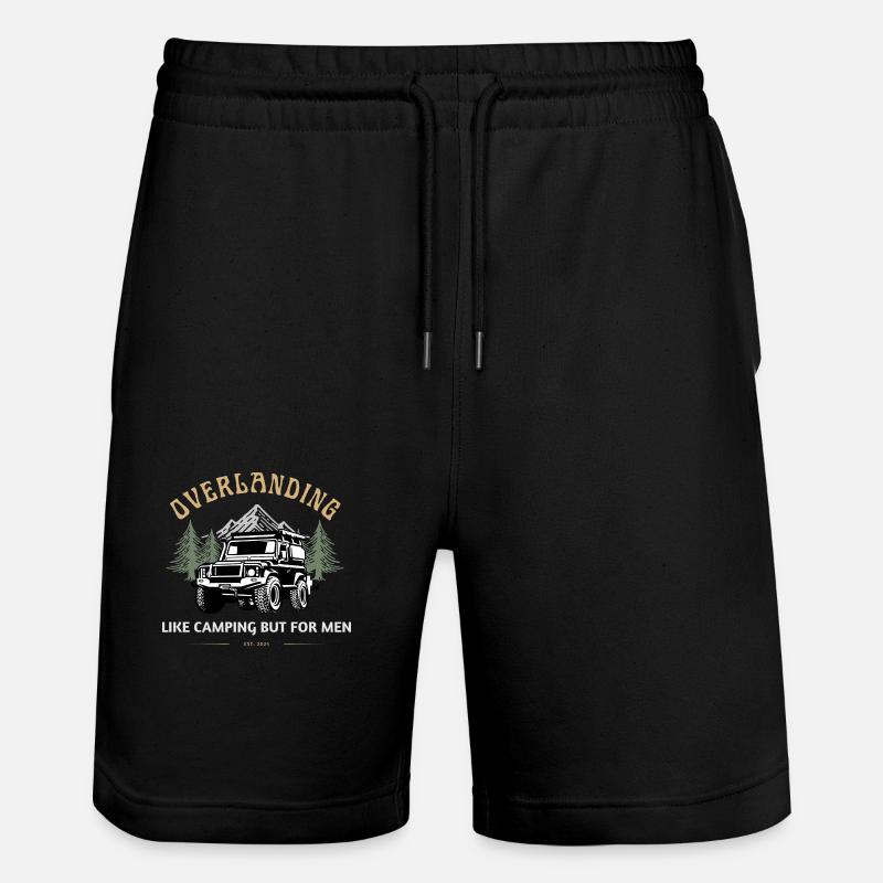 Accessoires d’atterrissage, Train d’atterrissage, Offroad - Short de jogging bio TRAINER Stanley/Stella unisexe - noir