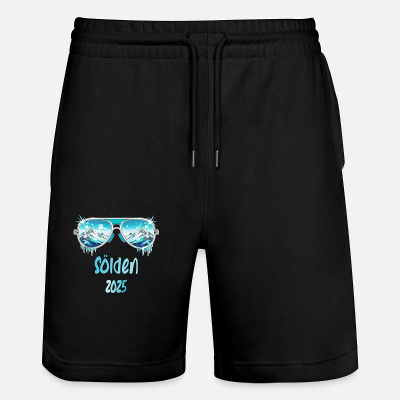Sölden 2025 - Short de jogging bio TRAINER Stanley/Stella unisexe - noir