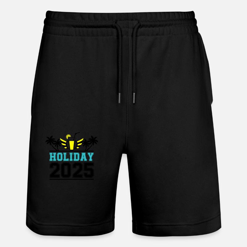 Holiday 2025 - Stanley/Stella Unisex Bio Joggingshorts Trainer  - Schwarz