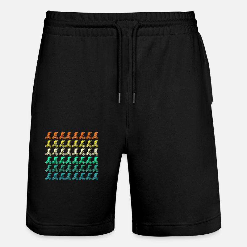 Vélo VTT - Short de jogging bio TRAINER Stanley/Stella unisexe - noir