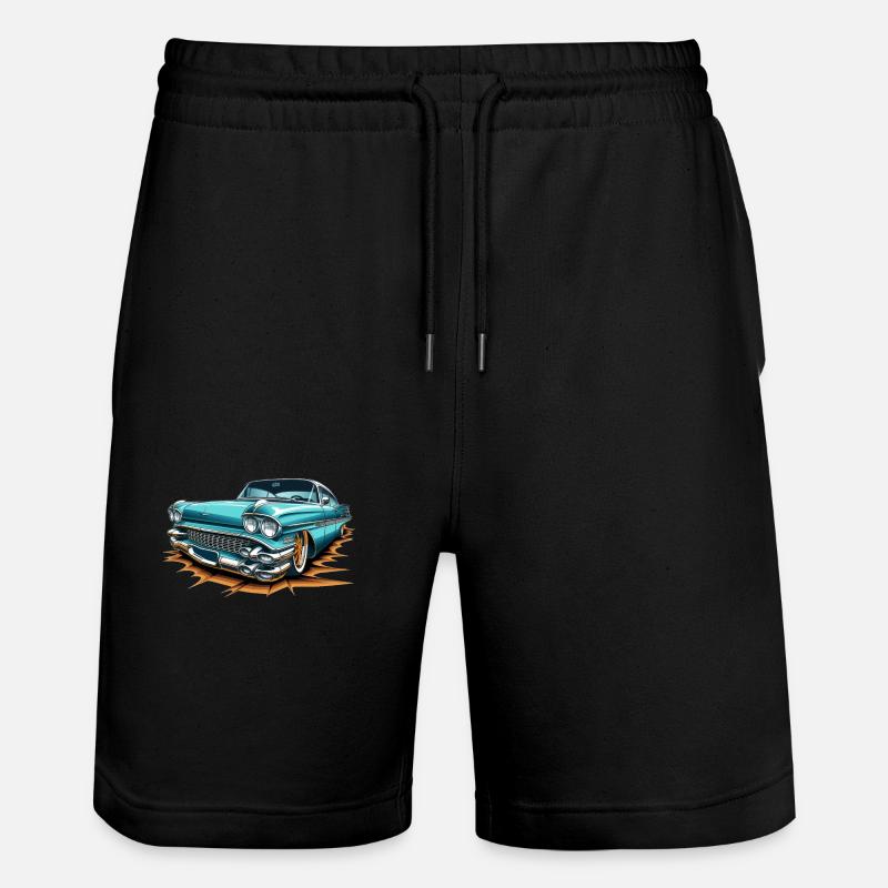 Lowrider chic - Short de jogging bio TRAINER Stanley/Stella unisexe - noir