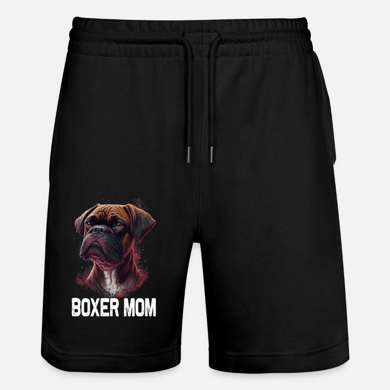 Maman boxeuse - Short de jogging bio TRAINER Stanley/Stella unisexe - noir
