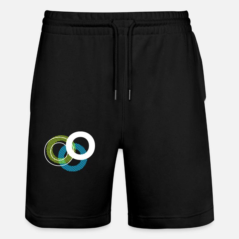 O Lettre - Short de jogging bio TRAINER Stanley/Stella unisexe - noir