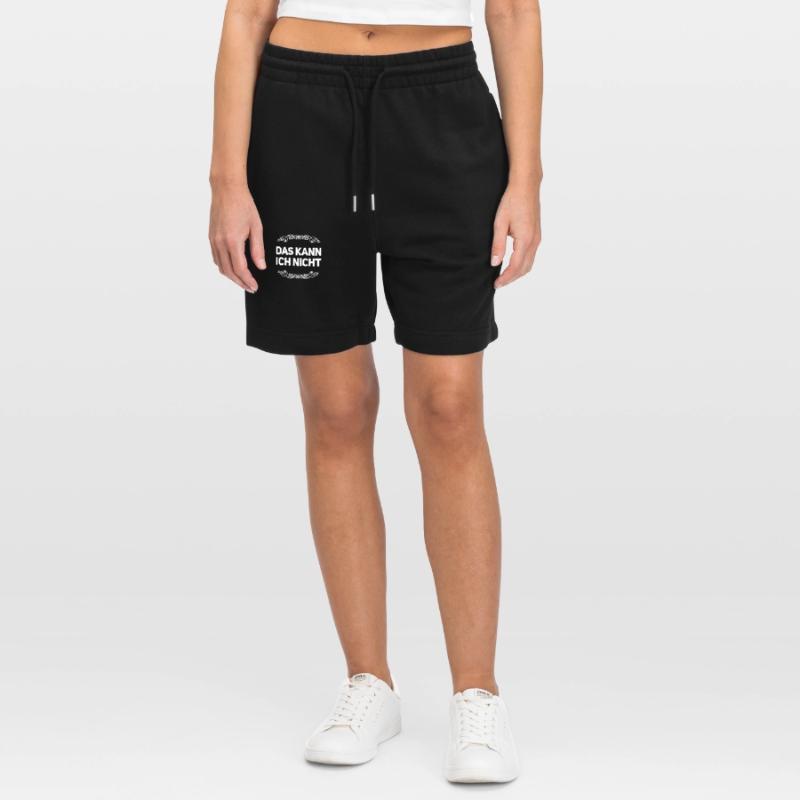 vor dir steht ein Nichtskönner Stanley/Stella Unisex Bio Joggingshorts Trainer 
