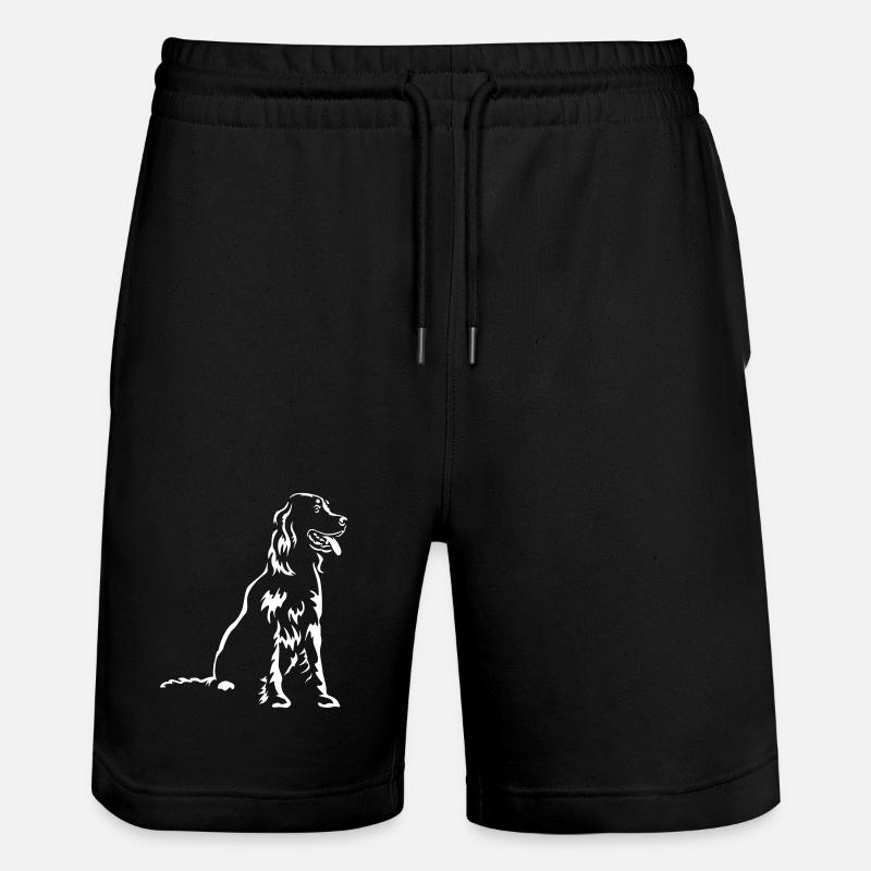 Gordon Setter « Black Edition » - Short de jogging bio TRAINER Stanley/Stella unisexe - noir
