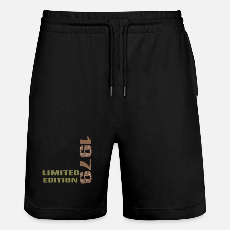 Millésime 1979 Édition Limitée Cadeau - Short de jogging bio TRAINER Stanley/Stella unisexe - noir