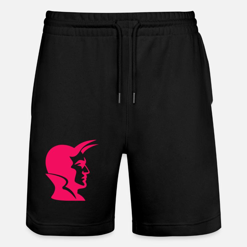 Diable Pop Art - Short de jogging bio TRAINER Stanley/Stella unisexe - noir