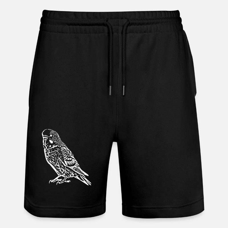 Perruche perrucheuse blanc - Short de jogging bio TRAINER Stanley/Stella unisexe - noir