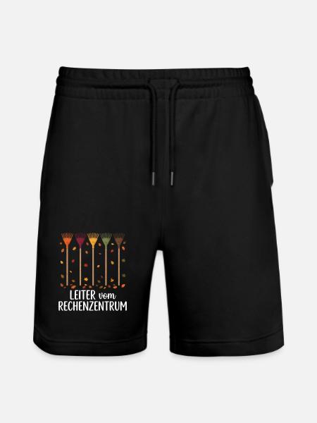 Rechenzentrum Gärtner Garten Gartenarbeit - Stanley/Stella Unisex Bio Joggingshorts Trainer - Schwarz
