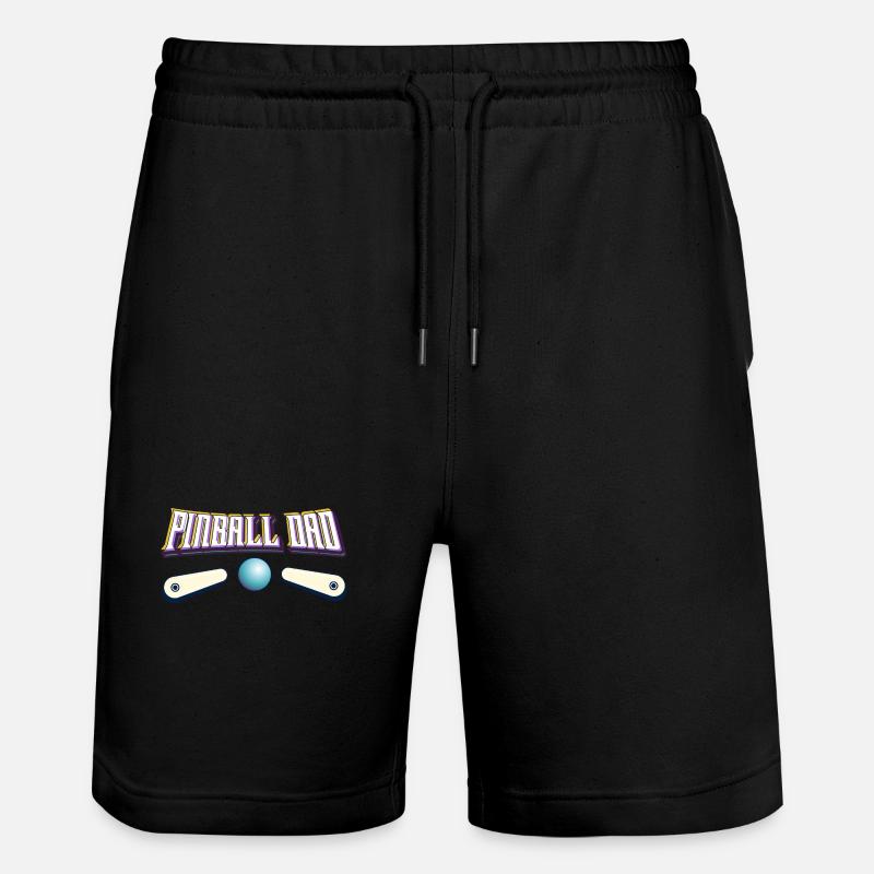 Papa flipper: Papa Lustig - Short de jogging bio TRAINER Stanley/Stella unisexe - noir