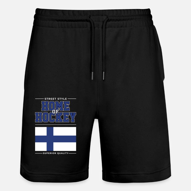 La maison du hockey - Short de jogging bio TRAINER Stanley/Stella unisexe - noir