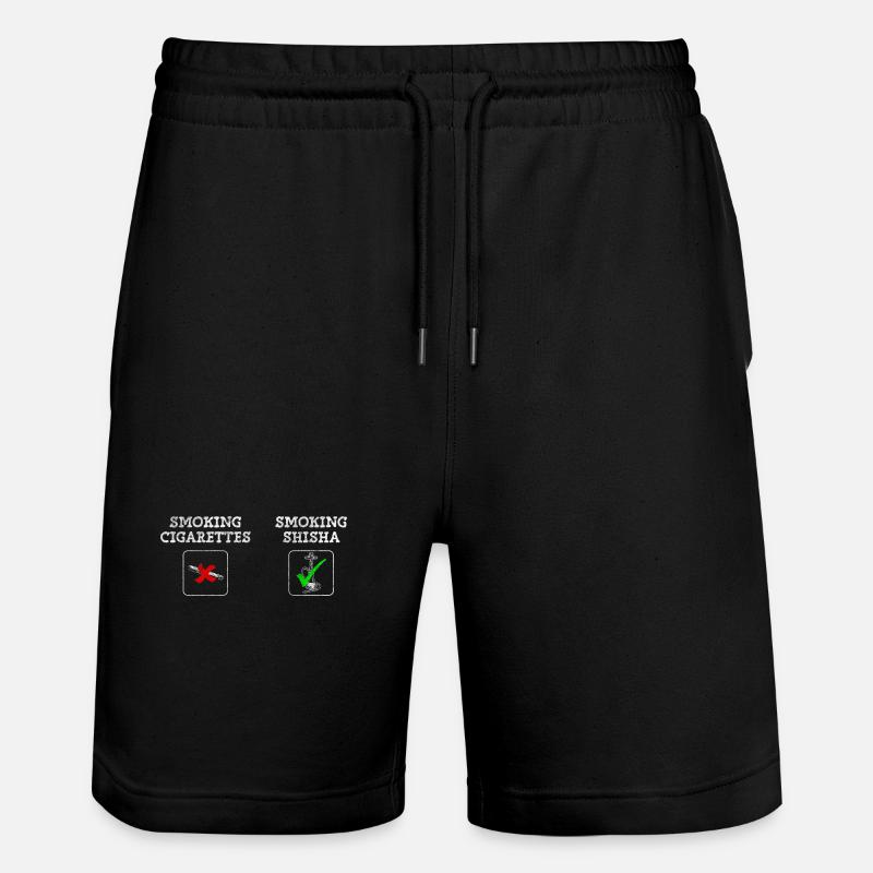 Bar à narguilé saveur narguilé - Short de jogging bio TRAINER Stanley/Stella unisexe - noir