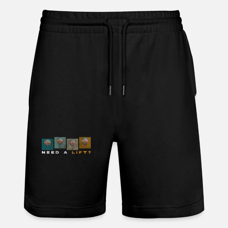 Oballons Sky Fun Air - Short de jogging bio TRAINER Stanley/Stella unisexe - noir