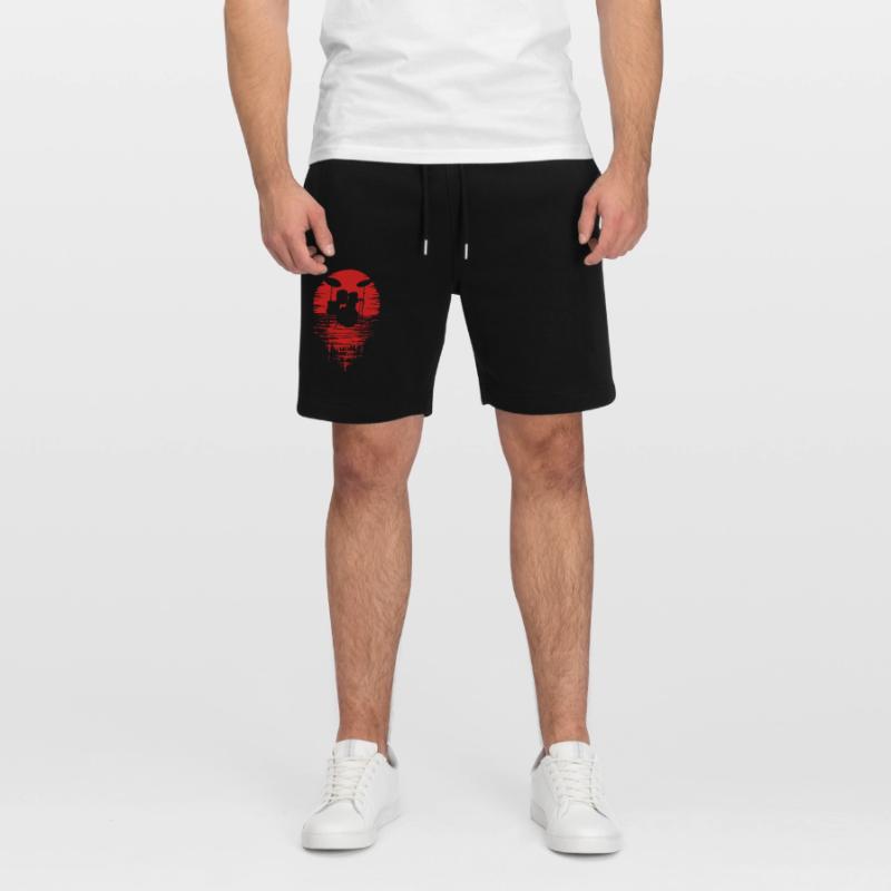 Batterie Silhouette Drum avec réflexion Short de jogging bio TRAINER Stanley/Stella unisexe