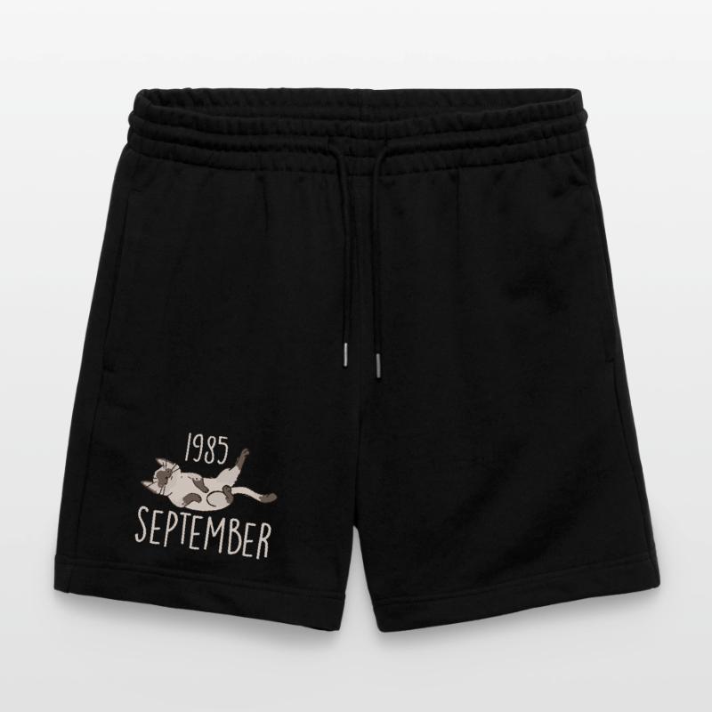 Legende September 1985 Jubiläumsgeschenk 1985 Stanley/Stella Unisex Bio Joggingshorts Trainer 