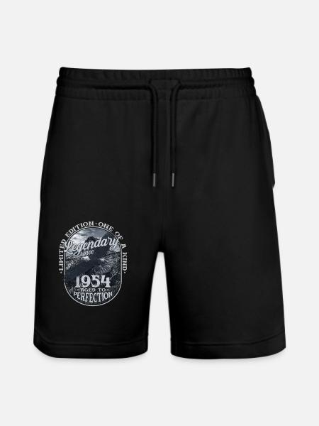 Legendary since 1954 - Stanley/Stella Trainer Unisex Organic Jogging Shorts - black