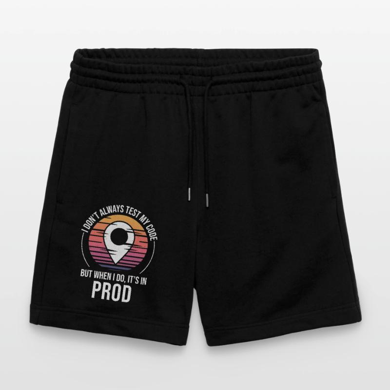 Développeur Codeur Programmeur Prod Test Humour Short de jogging bio TRAINER Stanley/Stella unisexe