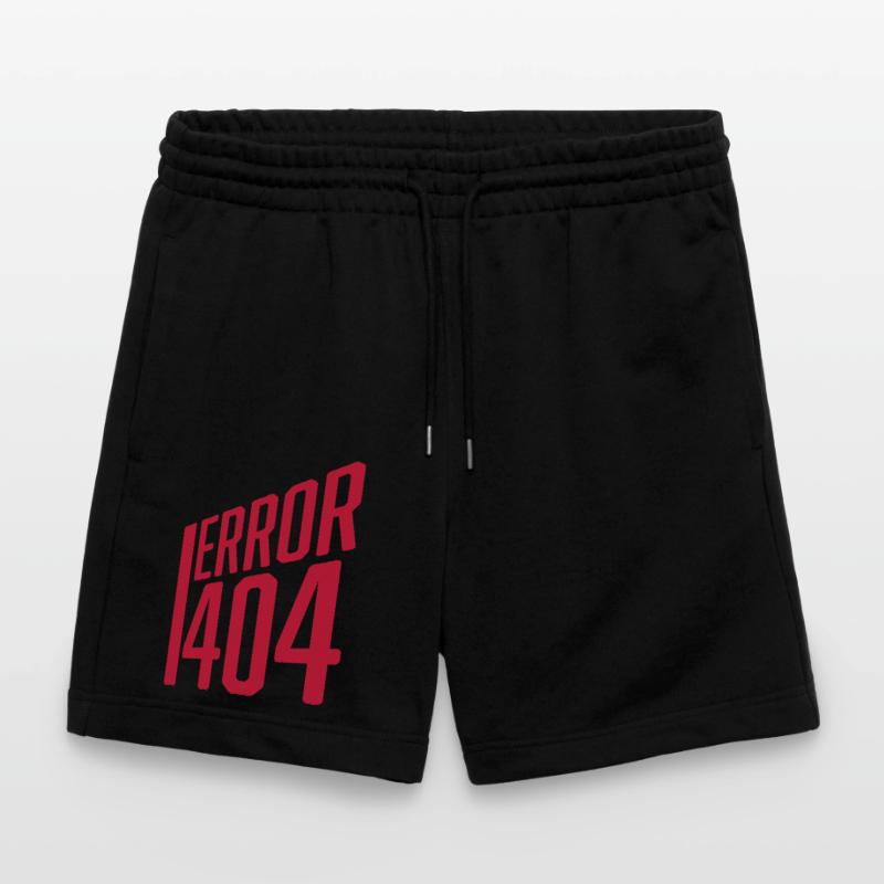 Code Error Error 404 Stanley/Stella Trainer Unisex Organic Jogging Shorts