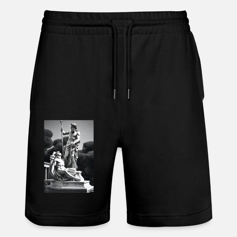 Zeus et Apollon - Short de jogging bio TRAINER Stanley/Stella unisexe - noir