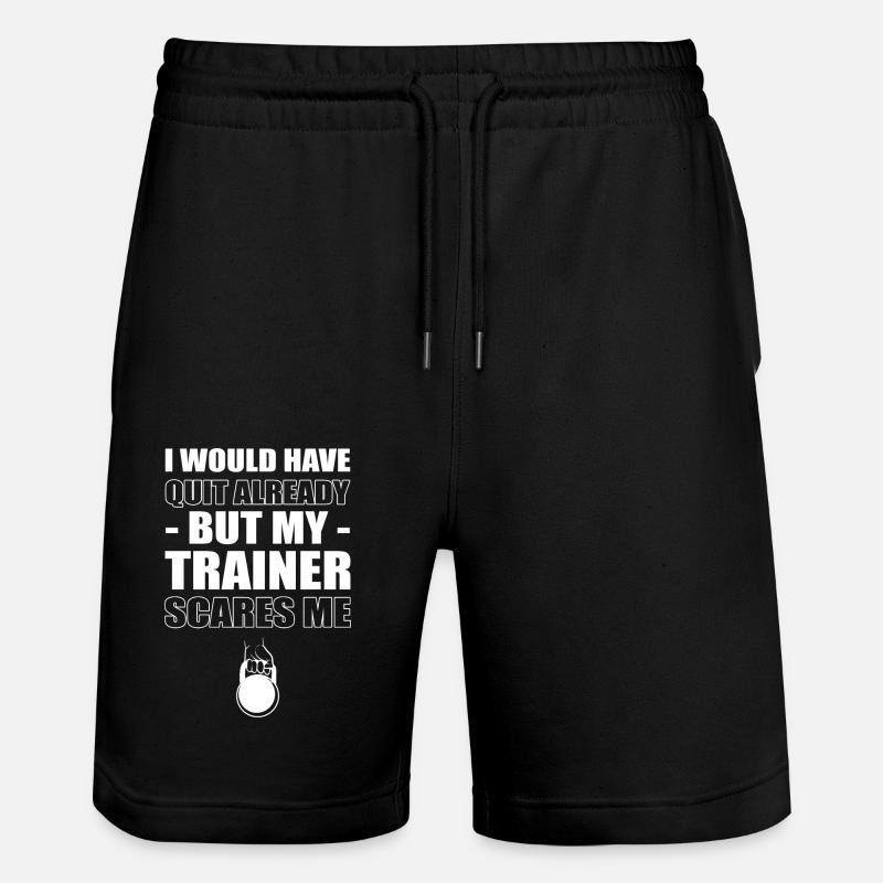 Aptitude - Short de jogging bio TRAINER Stanley/Stella unisexe - noir