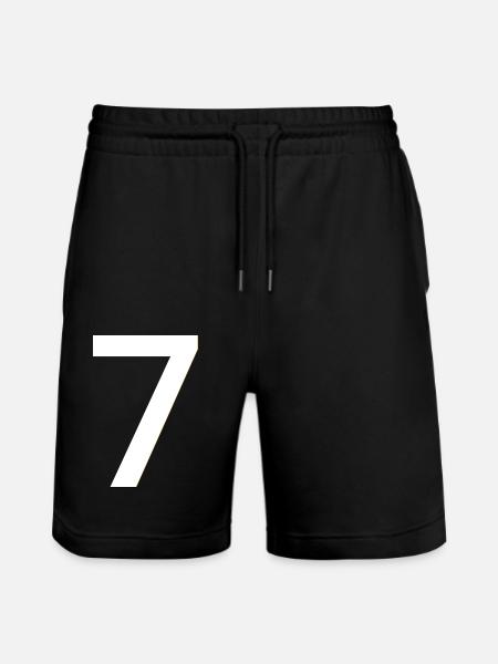 Millésime Sept - Short de jogging bio TRAINER Stanley/Stella unisexe - noir