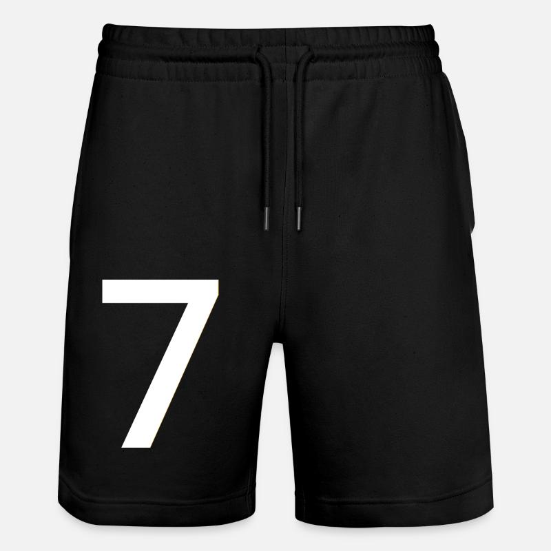 Millésime Sept - Short de jogging bio TRAINER Stanley/Stella unisexe - noir
