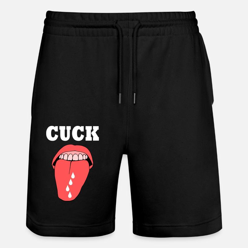 cuckold cuck - Short de jogging bio TRAINER Stanley/Stella unisexe - noir
