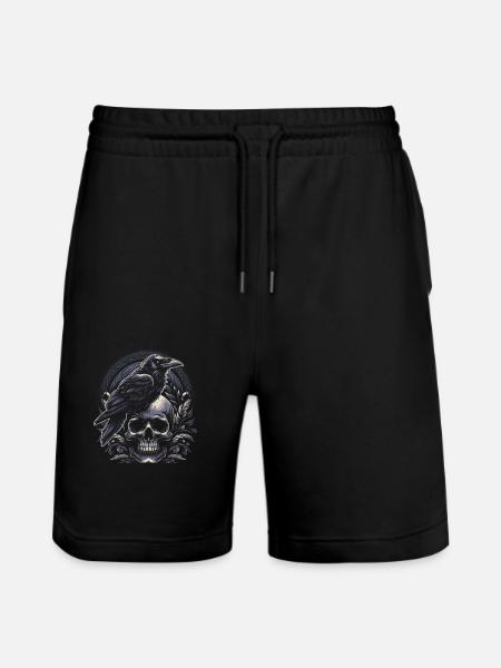 Murmures des ancêtres - Short de jogging bio TRAINER Stanley/Stella unisexe - noir