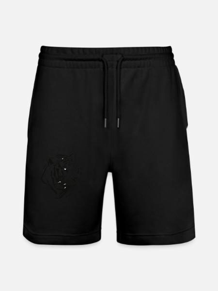 Wildtiere - Stanley/Stella Unisex Bio Joggingshorts Trainer - Schwarz