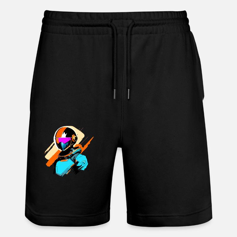Astronaute - Short de jogging bio TRAINER Stanley/Stella unisexe - noir