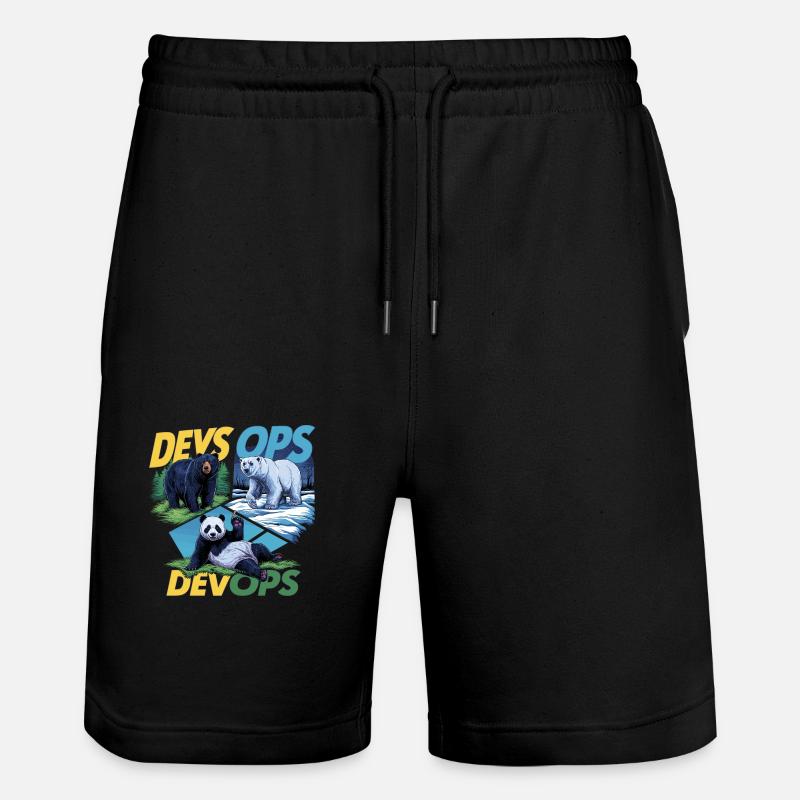 Devops - Short de jogging bio TRAINER Stanley/Stella unisexe - noir