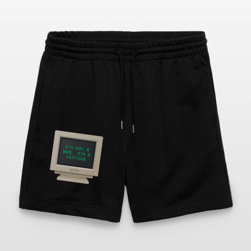 CRT Design - Ich bin kein Bug, ich bin ein Feature Stanley/Stella Unisex Bio Joggingshorts Trainer 