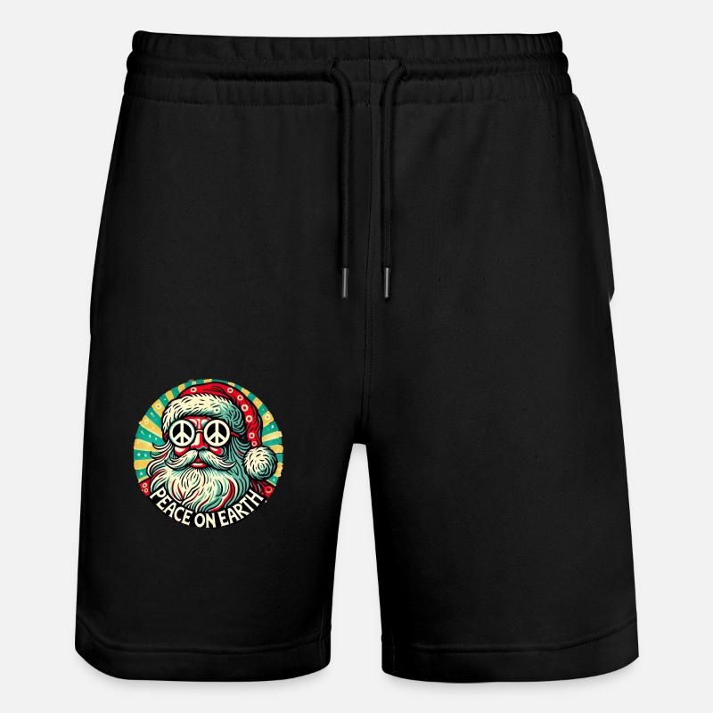 Paix sur Terre - Short de jogging bio TRAINER Stanley/Stella unisexe - noir