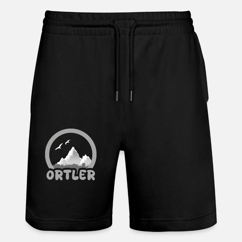 Cadeau pour Ortler - Short de jogging bio TRAINER Stanley/Stella unisexe - noir