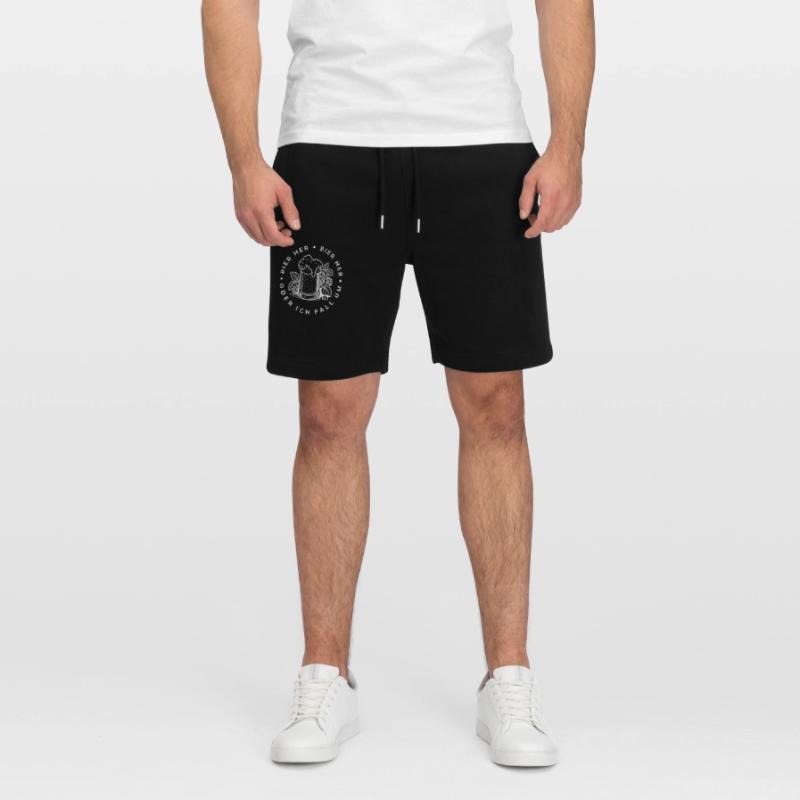 Bees here - Oder ich fall um! Stanley/Stella Trainer Unisex Organic Jogging Shorts