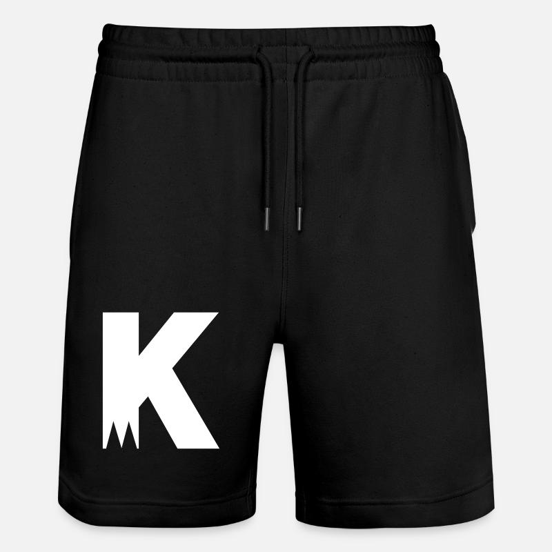 Ville avec K - Short de jogging bio TRAINER Stanley/Stella unisexe - noir