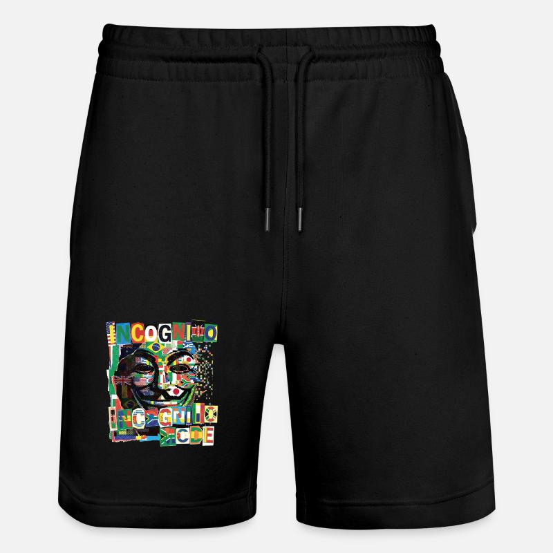Mode incognito - Short de jogging bio TRAINER Stanley/Stella unisexe - noir