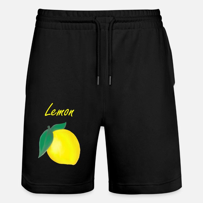 Citron - citron - Short de jogging bio TRAINER Stanley/Stella unisexe - noir