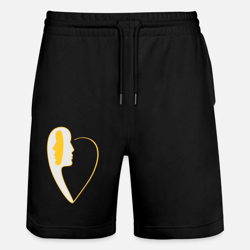 Vie plus riche 1 - Short de jogging bio TRAINER Stanley/Stella unisexe - noir