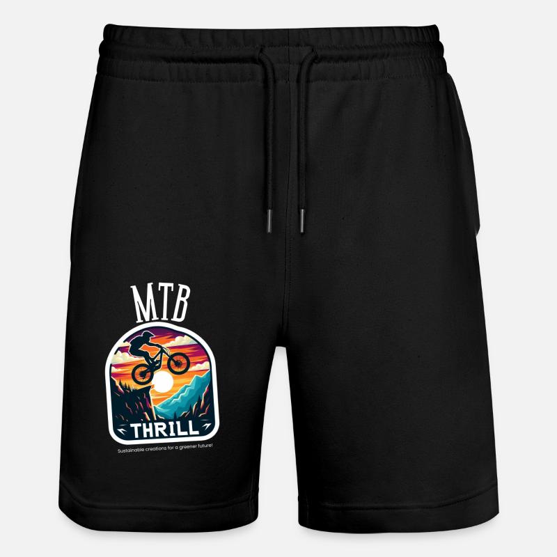 VTT Descente - Short de jogging bio TRAINER Stanley/Stella unisexe - noir