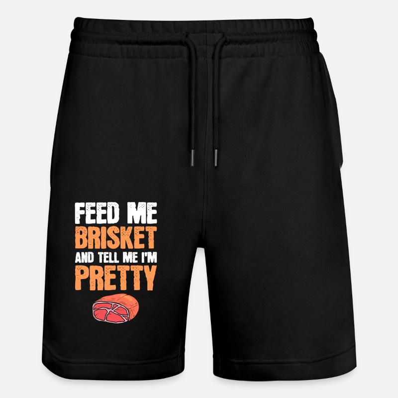 Barbecue - Short de jogging bio TRAINER Stanley/Stella unisexe - noir