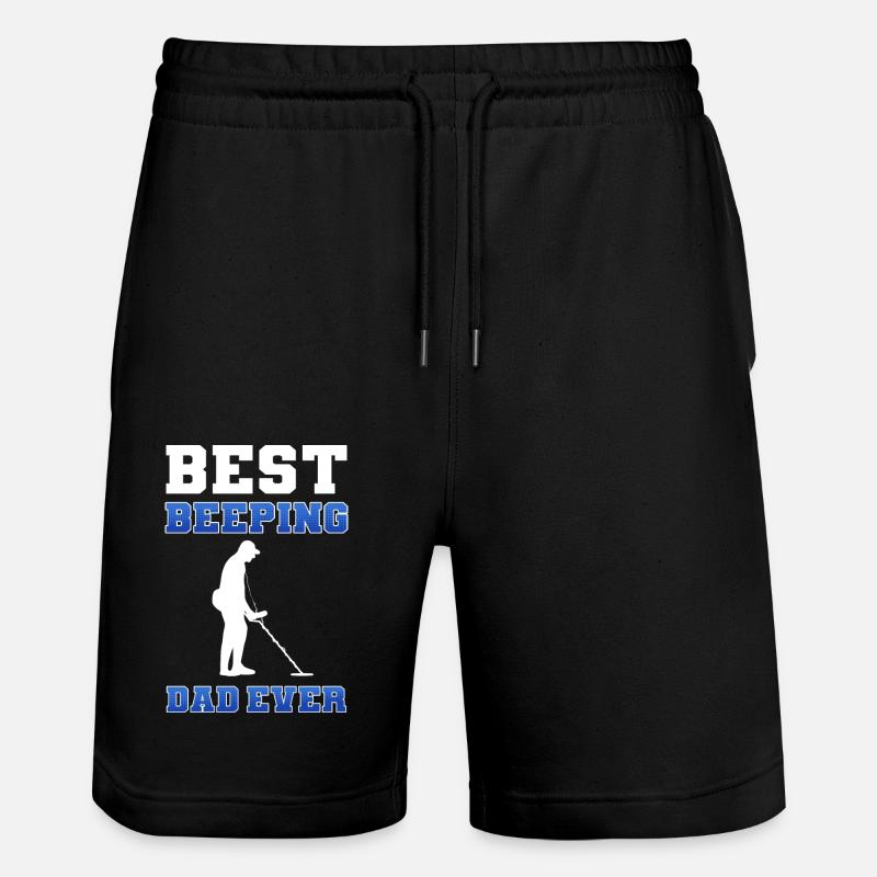 Détecteur de métaux - Short de jogging bio TRAINER Stanley/Stella unisexe - noir