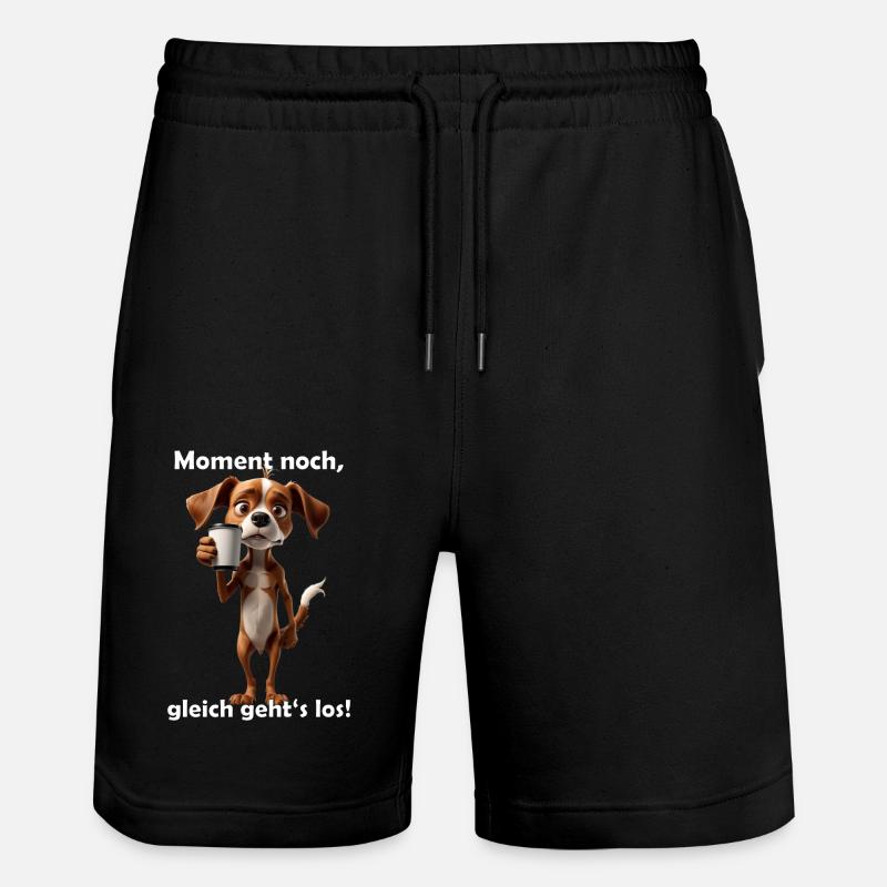 Attends un peu - Short de jogging bio TRAINER Stanley/Stella unisexe - noir