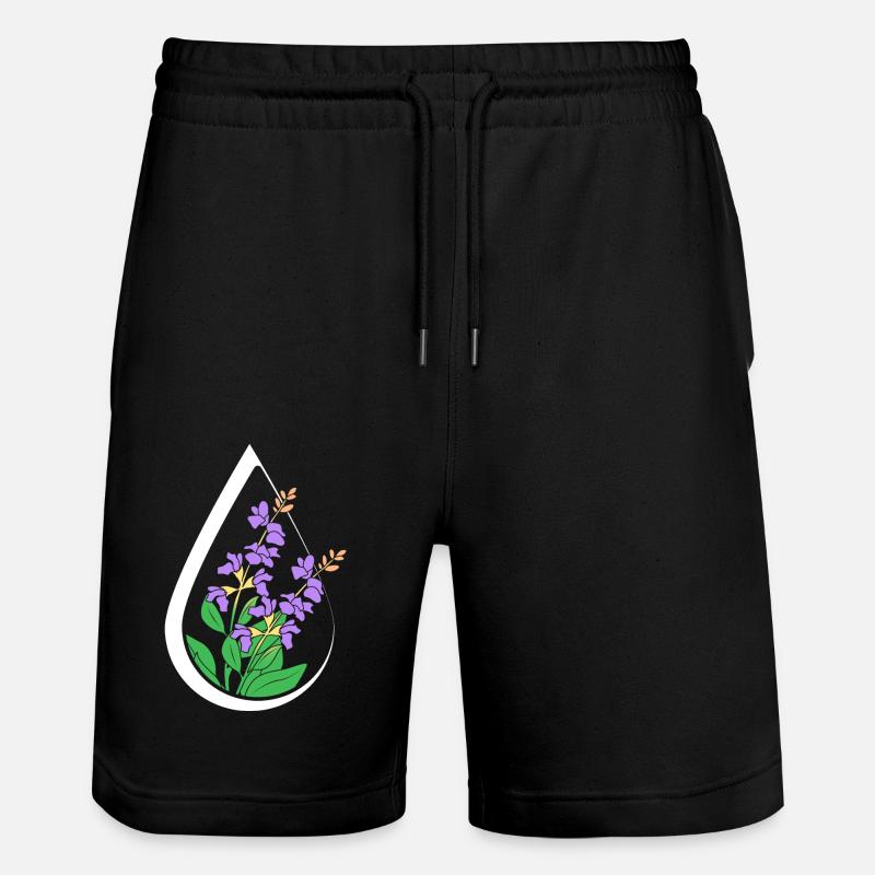 Huile essentielle - Short de jogging bio TRAINER Stanley/Stella unisexe - noir
