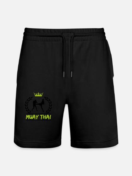 Muay Thai - Stanley/Stella Trainer Unisex Organic Jogging Shorts - black