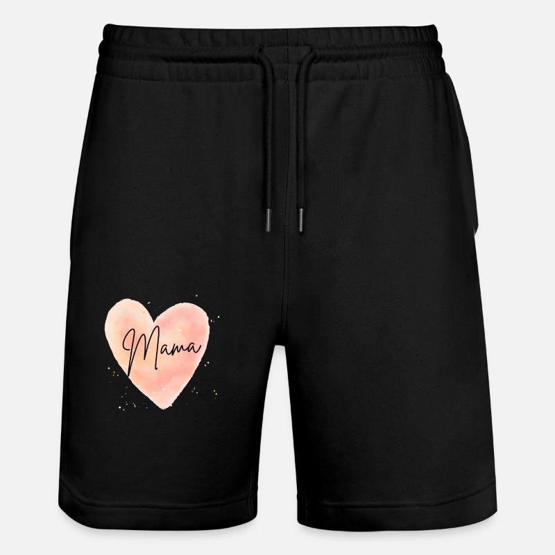 Maman - Short de jogging bio TRAINER Stanley/Stella unisexe - noir